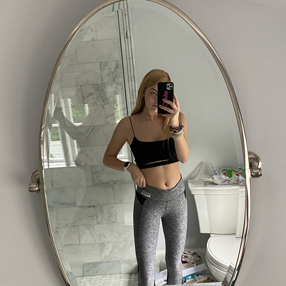 Vs Pink grey leggings😍